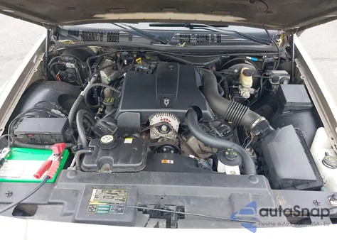 2003 Mercury Grand Marquis Ls из США, поврежденный, VIN 2MEFM75W73X653224